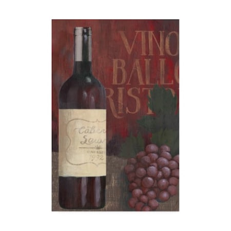 Grace Popp 'Wine Still Life I' Canvas Art,22x32